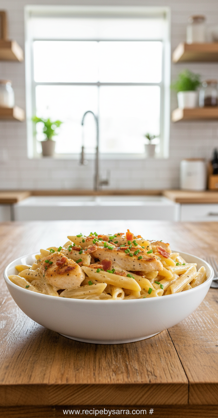 Crack Chicken Penne with Cheddar - Quick Creamy Weeknight Dinner 7 crack-chicken-penne--a-quick--creamy-dinner-adventure_feature