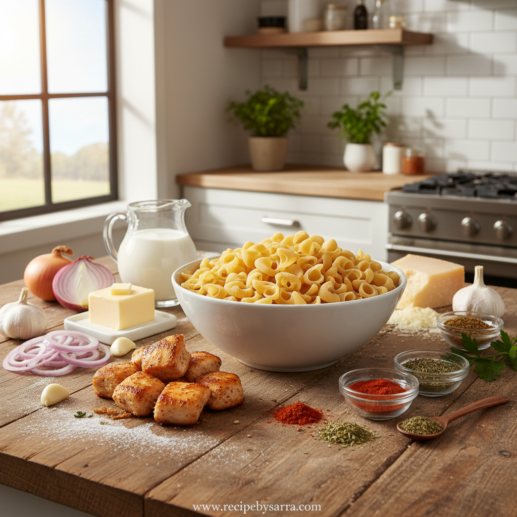 Creamy Cowboy Butter Chicken Pasta - Quick Weeknight Dinner & Meal Prep Recipe 2 Ingredients for creamy cowboy butter chicken pasta