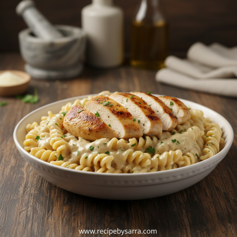 Garlic Parmesan Chicken Pasta - Creamy 30-Minute One Pan Dinner Recipe 9 creamy-garlic-parmesan-chicken-pasta--30-minute-recipe--_feature