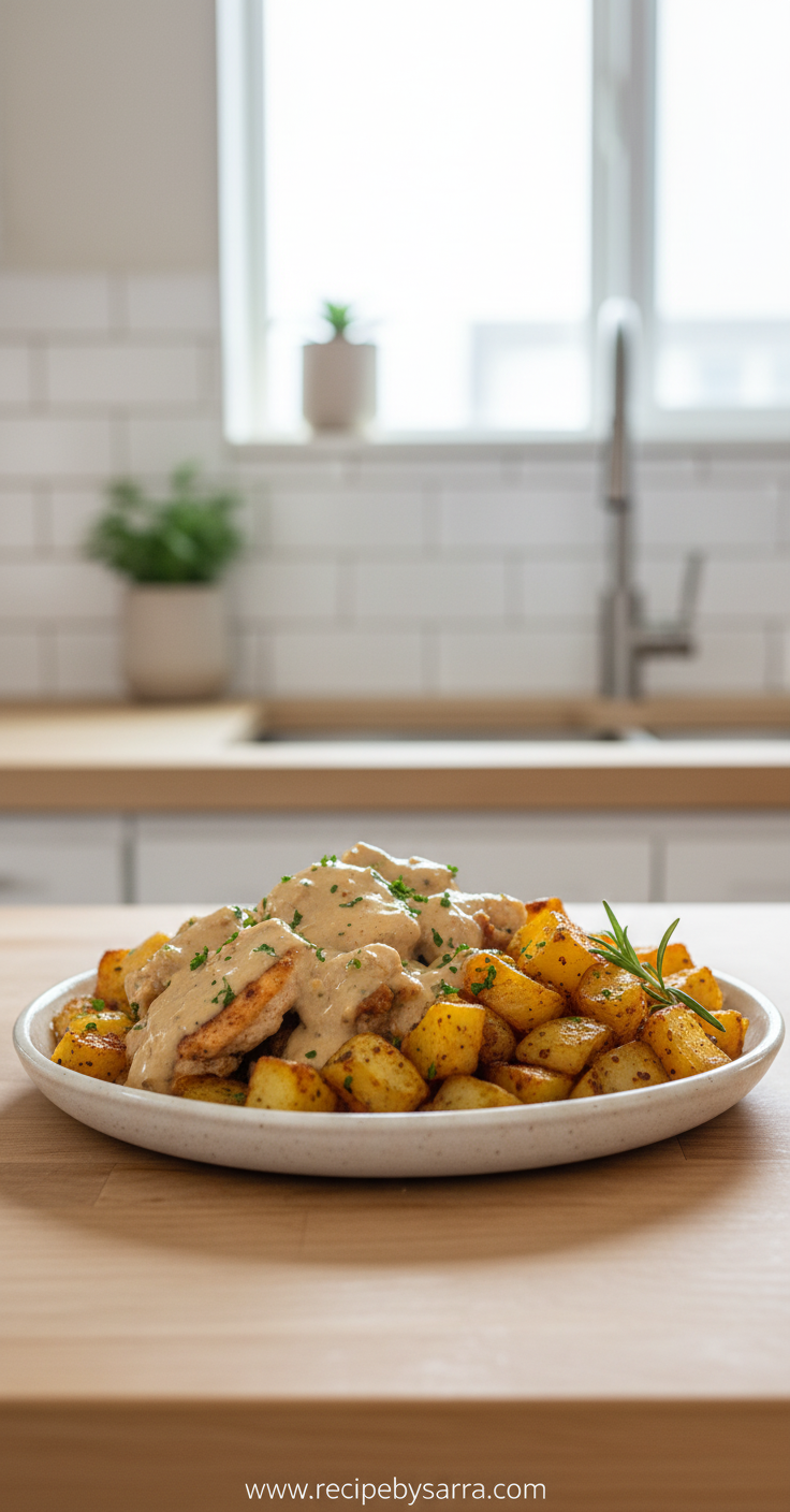 high-protein-creamy-garlic-chicken---crispy-potatoes_feature