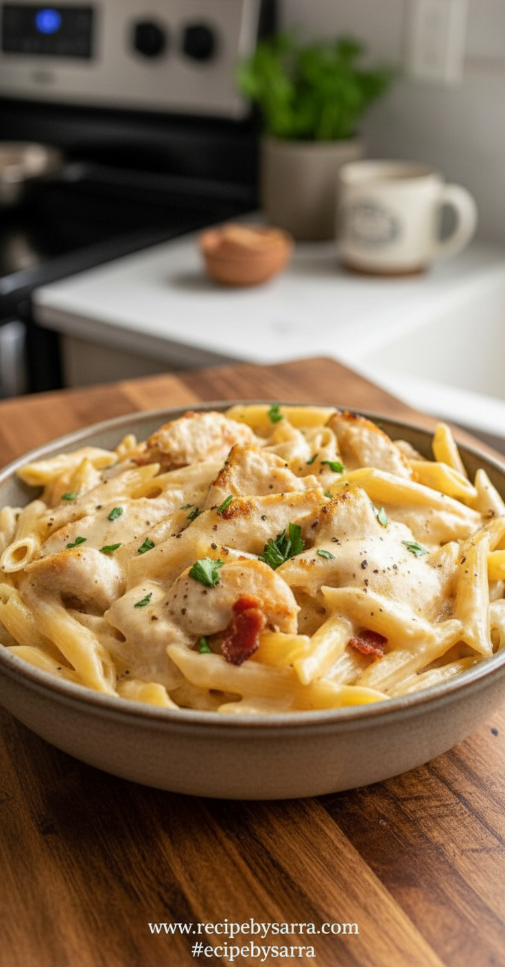 Crack Chicken Penne - Creamy Ranch Chicken Pasta with Turkey 9 crack-chicken-penne--a-quick--creamy-dinner-adventure_feature
