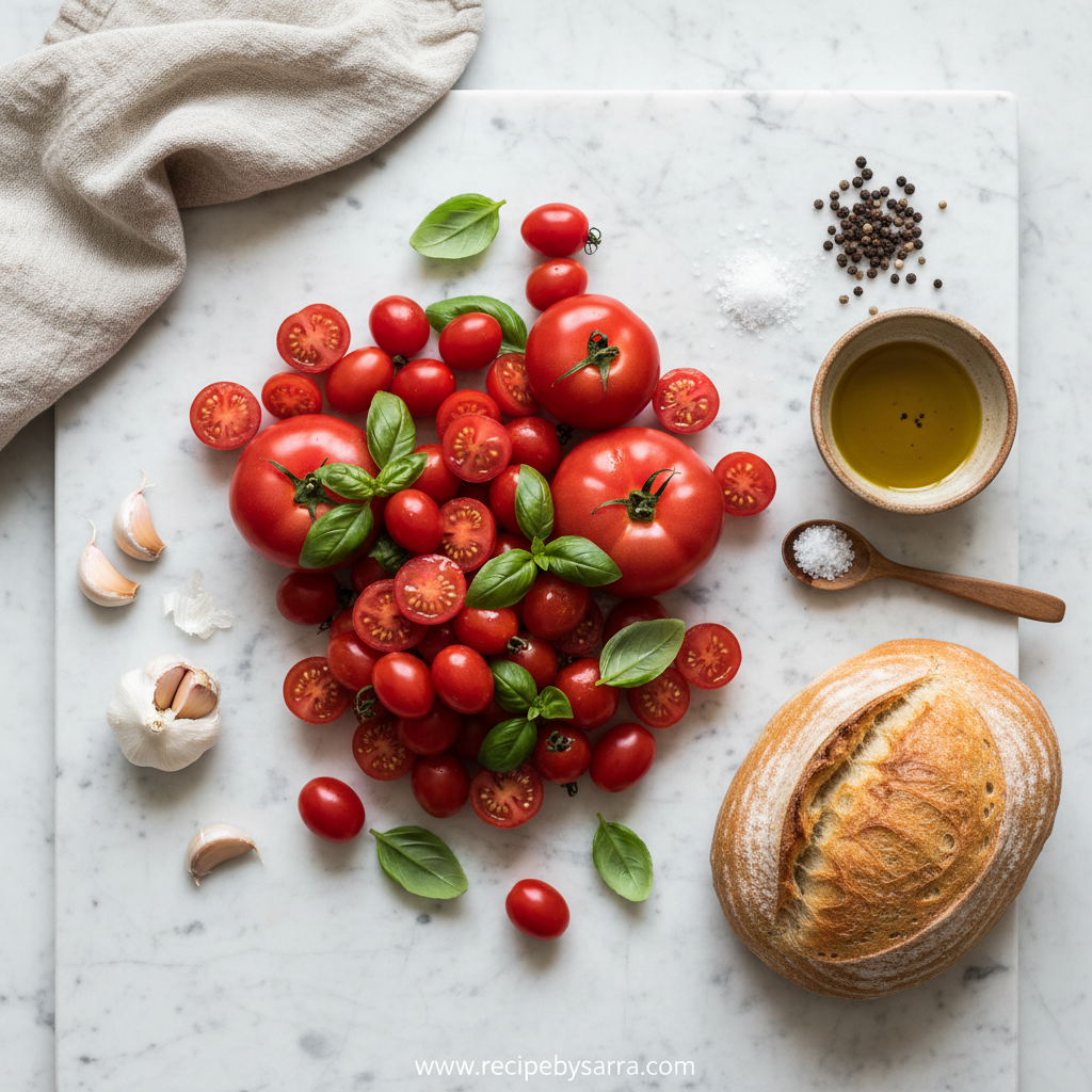 Bruschetta Ingredients