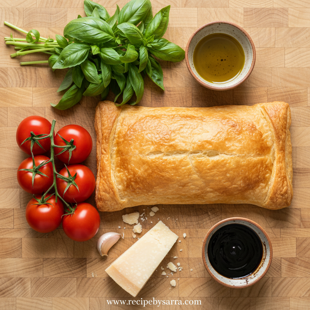 Easy Tomato Puff Pastry Tart: A Flaky and Savory Delight 2 Ingredients for Tomato Puff Pastry Tart