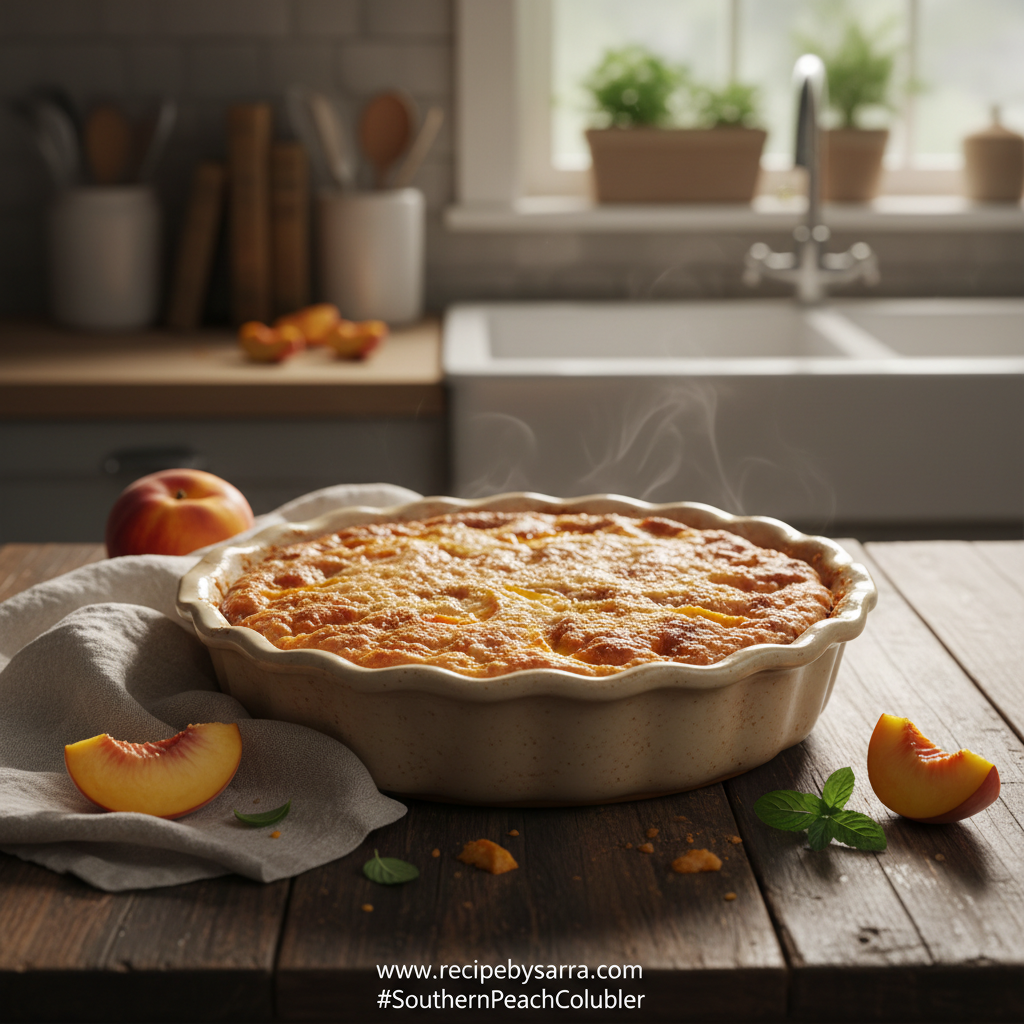 Classic Southern Peach Cobbler